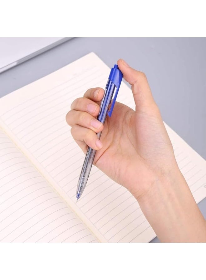 ديلي EQ01330 قلم حبر جاف 0.7 مم – حبر أزرق – عبوة 12 قلم - Image 2